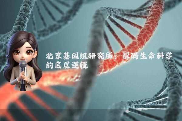 北京基因组研究所:解码生命科学的底层逻辑