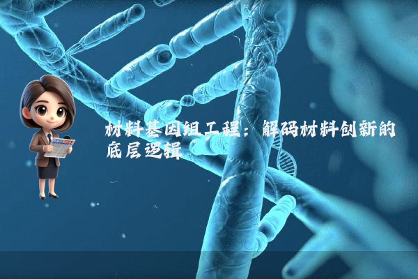 材料基因组工程:解码材料创新的底层逻辑